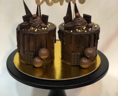 Twin Chocolate Cake(1 kg) Designs, Images, Price Near Me