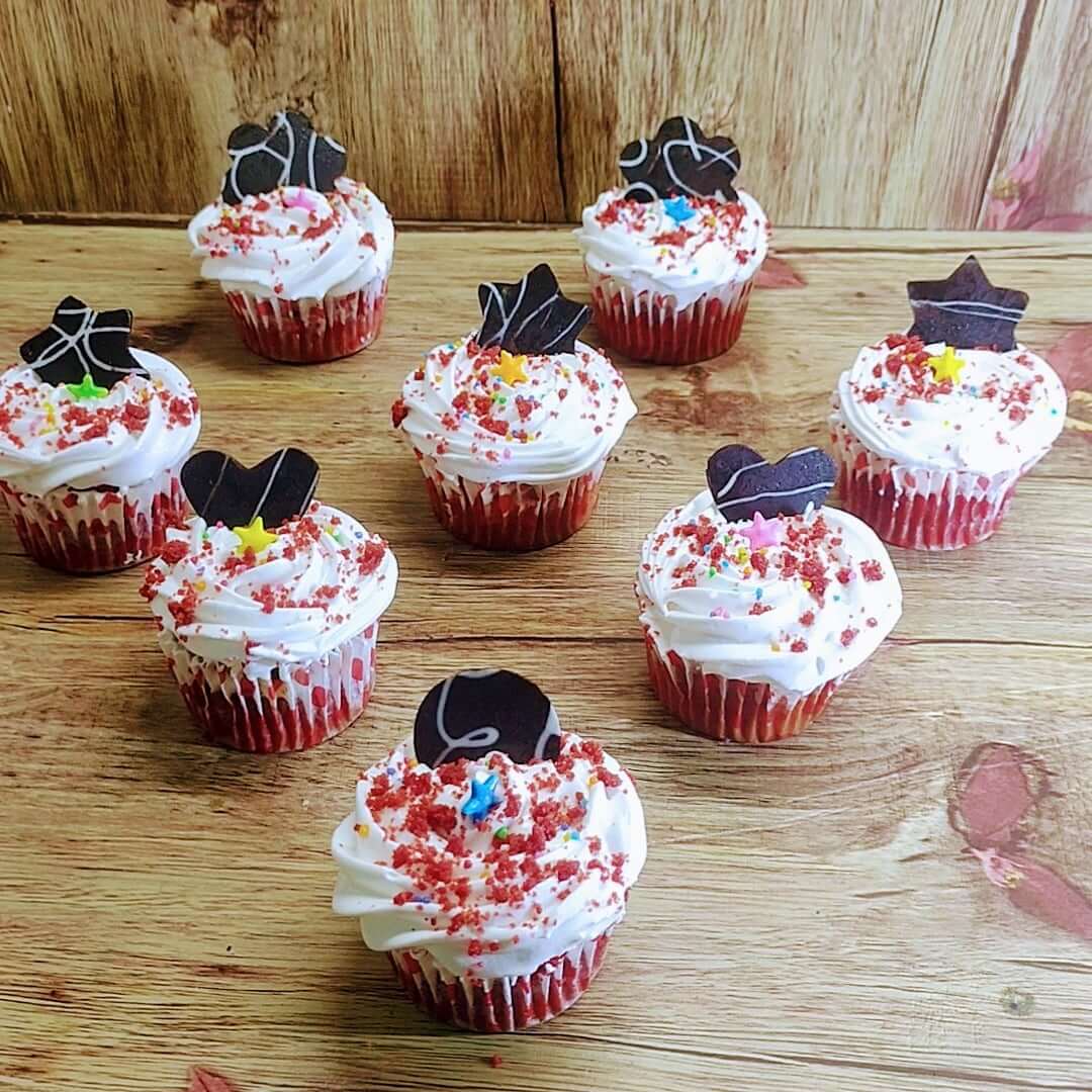 Best Box of 6 Red Velvet Cupcakes In Pune Order Online