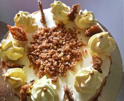 Mix & Fold: NIgella Challenge: Butterscotch Layer Cake