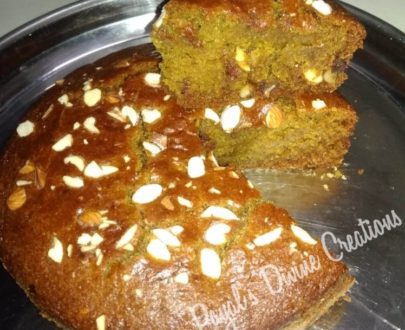 Dates and Almonds Tea Time Cake