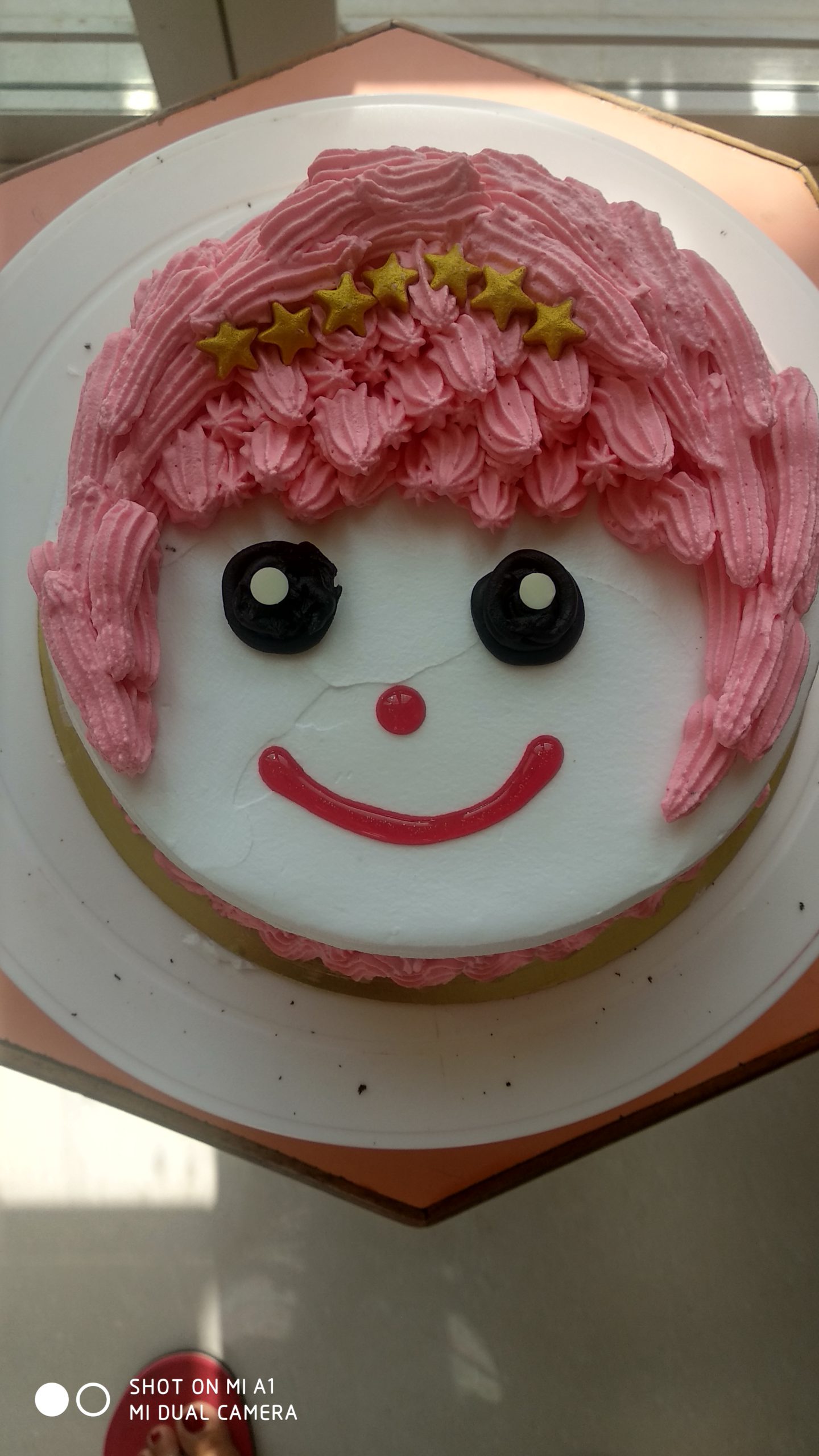 Bright Dora 1St Birthday Cake - CakeCentral.com