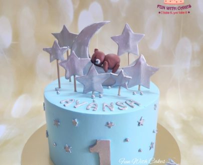 Stars and Moon Themed Cake Designs, Images, Price Near Me