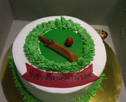 Cricket Theme Cake Designs, Images, Price Near Me
