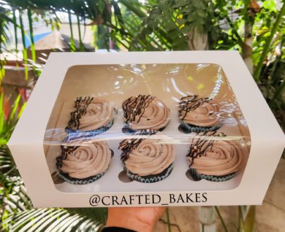 Box of 6 assorted Chocolate Cupcakes Designs, Images, Price Near Me