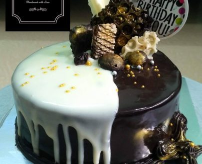 Chocolate Truffle Cake with chocolates Loaded Designs, Images, Price Near Me