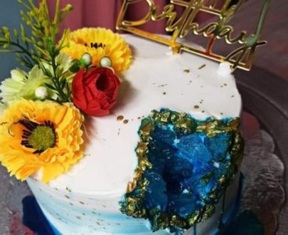 Artificial Geode Cake Designs, Images, Price Near Me