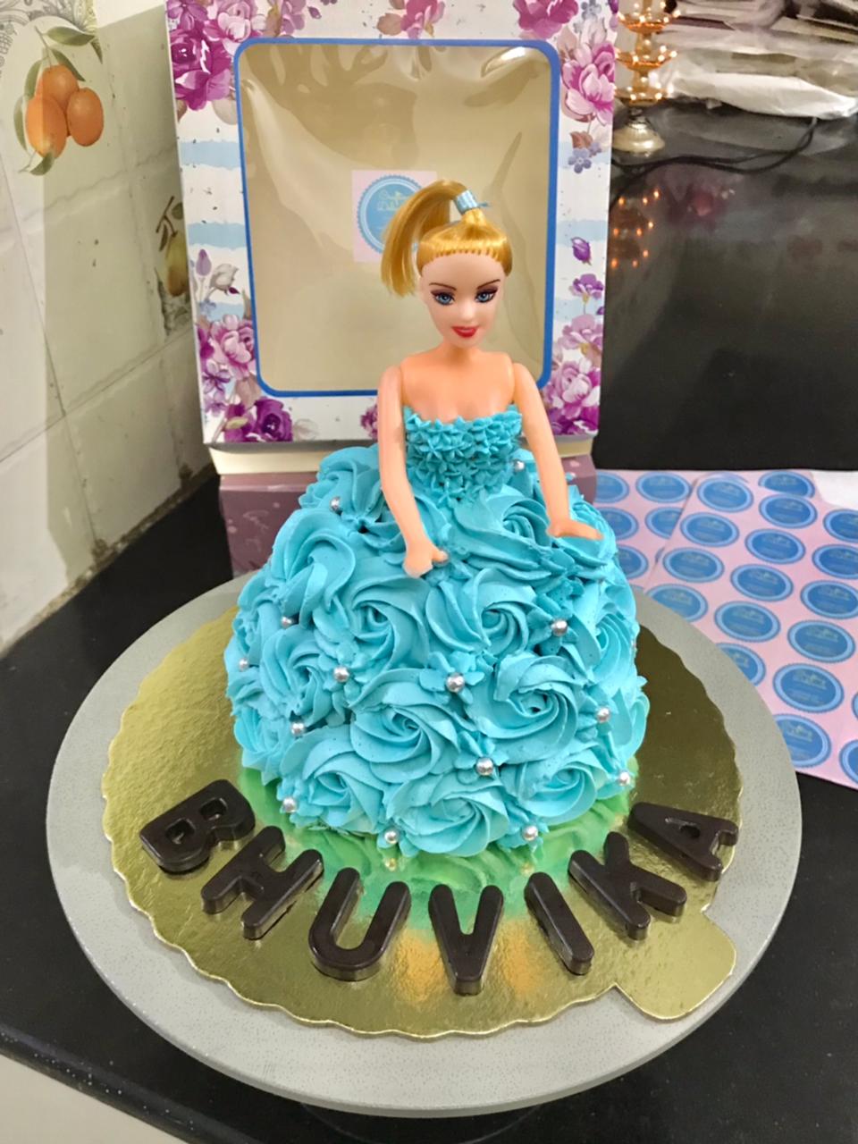 Doll Cake In New Delhi - All India Delivery | Order Now