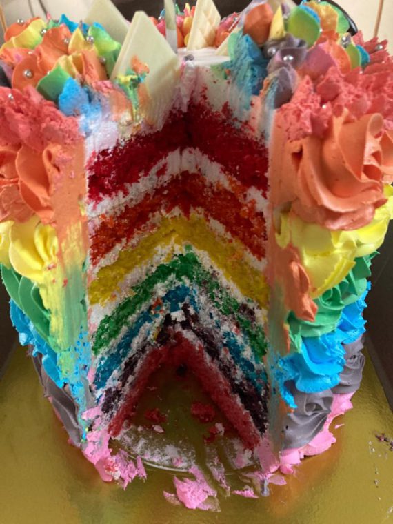 Rainbow Cake In Pune | Order Cake Online