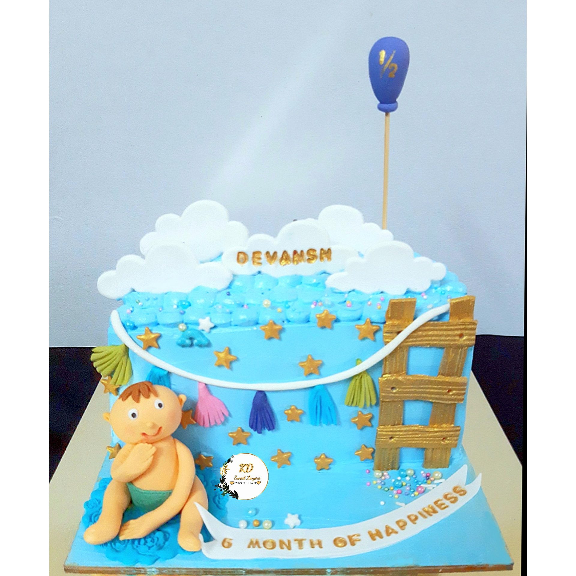 Half Birthday Cake In Mumbai All India Delivery Order Now