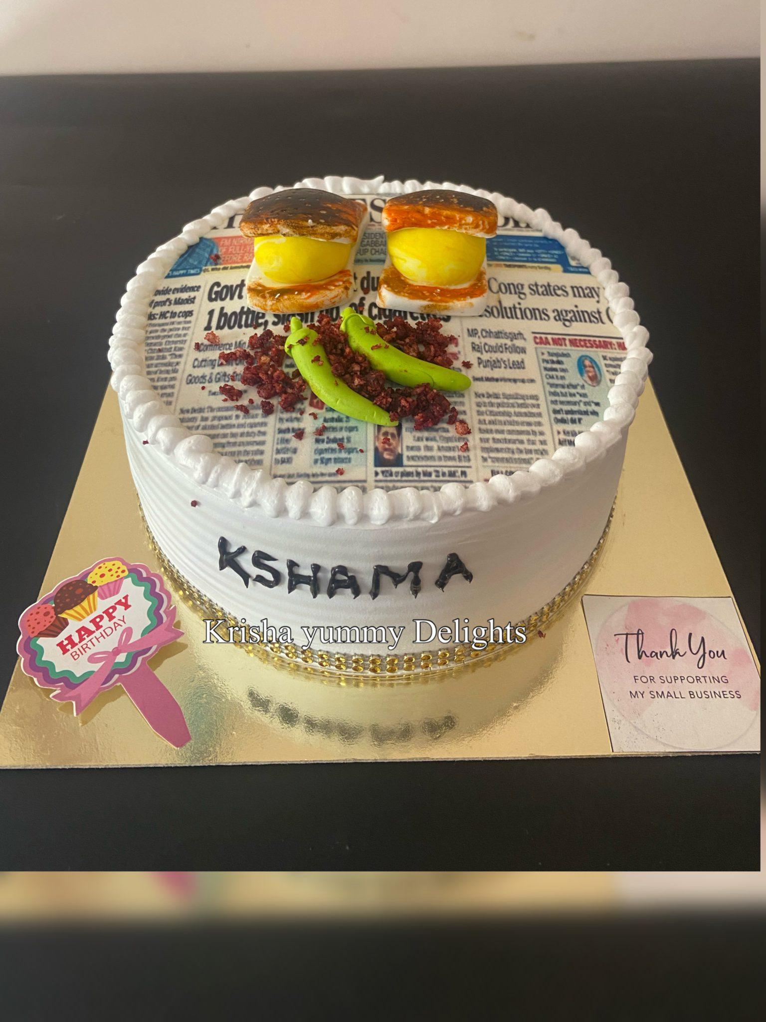 Best Vadapav Theme Cake In Mumbai | Order Online